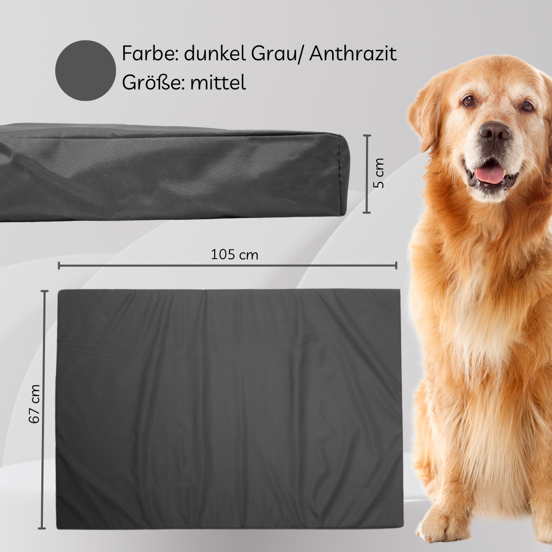 Hundekissen Hundedecke mittel Hundekissen für Indoor und Outdoor. Robust und zuverlässig. Das perfekte Hundebett. Größe Mittel